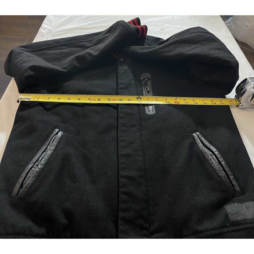 Nike Sportswear LeBron James Destroyer Wool Bomber Jacket Men's Med Vivat Rex - Picture 12 of 12